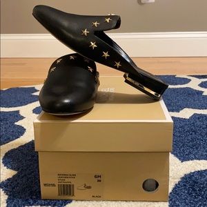*BRAND NEW* Michael Kors Natasha Slide (Leather Star)
